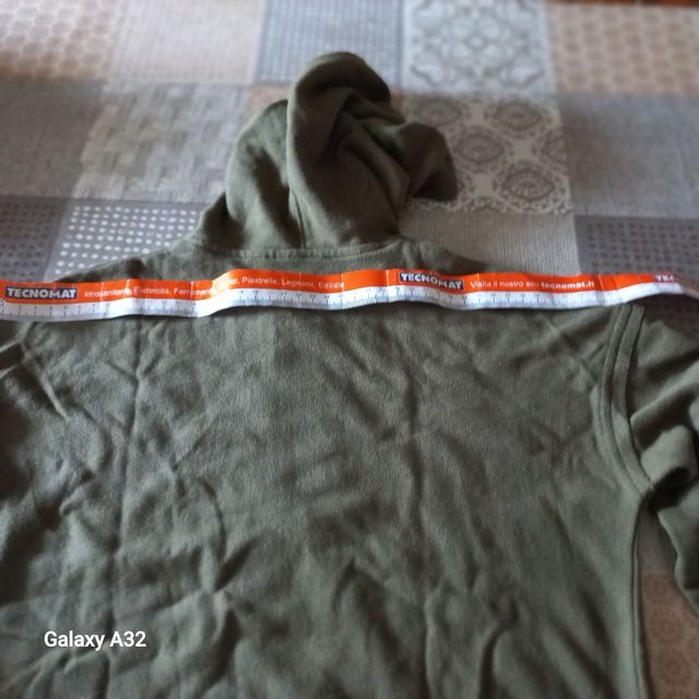 Felpa bambina Sisley cotone garzato