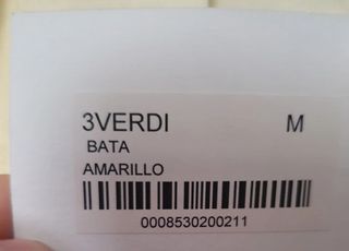 Bata fina Barandi Talla M