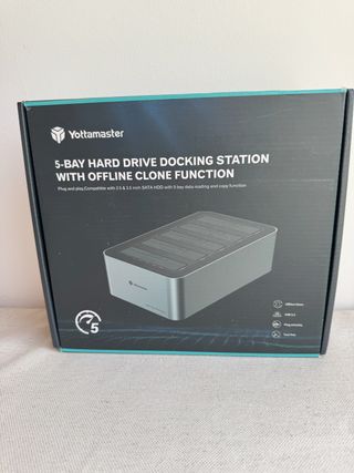 Docking Station Yottamaster 5 Bahías HDD