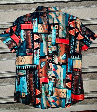 Camisa Retro Vintage Talla L