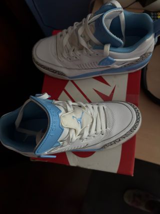 Nike Air Jordan 4 Retro Craft Azul Blanco