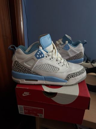 Nike Air Jordan 4 Retro Craft Azul Blanco