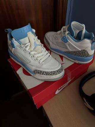 Nike Air Jordan 4 Retro Craft Azul Blanco