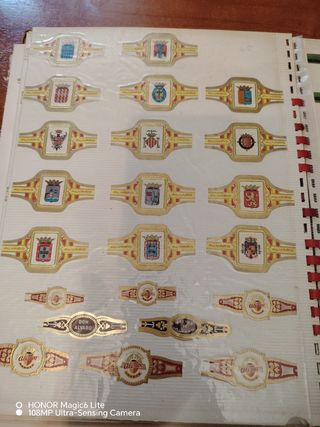 Álbum Antiguo Vitolas Personajes Históricos