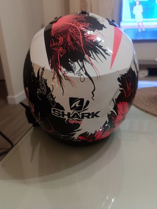 Casco moto Shark Spring con intercomunicador