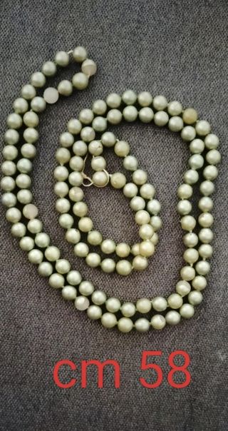 Collana vintage perle