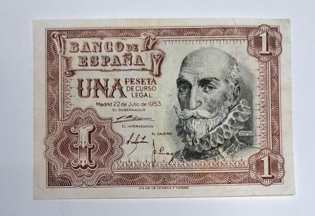 1 Peseta 1953 Serie U951