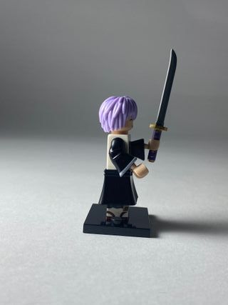 Gin Ichimaru - Figurine Type Lego Bleach