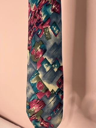 Corbata vintage de seda