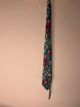 Corbata vintage de seda
