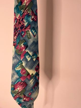 Corbata vintage de seda