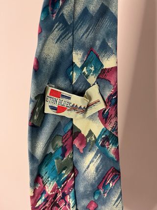 Corbata vintage de seda