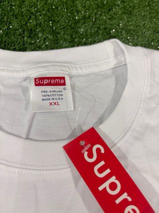 Camiseta Supreme Blanca