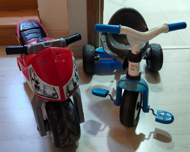 Moto, Triciclos, patinete infantil . Solo envío