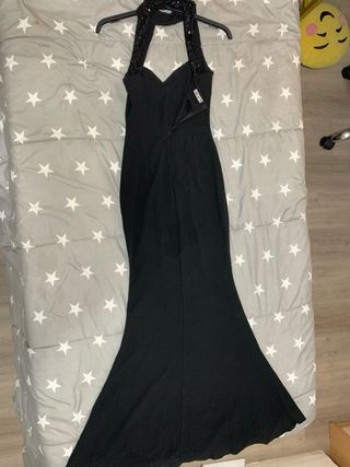 Vestido de gala Avelilla negro