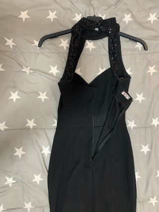 Vestido de gala Avelilla negro