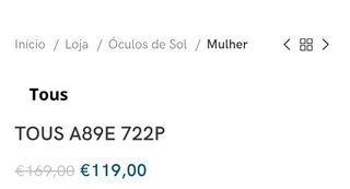 Gafas de Sol Tous Azul Multicolor