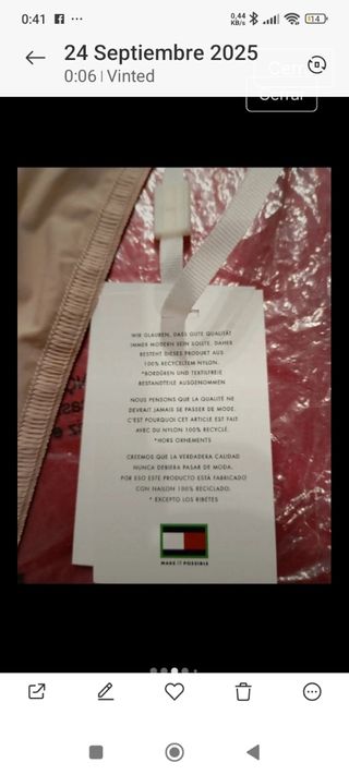 2 Bragas Beige Encaje