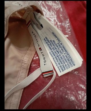 2 Bragas Beige Encaje
