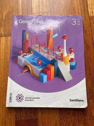 Libro de geografía 3 de la eso en castellano