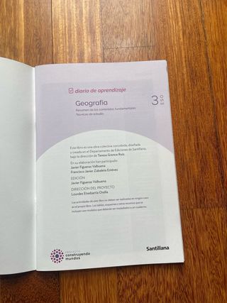 Libro de geografía 3 de la eso en castellano