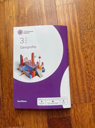 Libro de geografía 3 de la eso en castellano