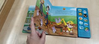 Libro patrulla canina Tierra mar y aire