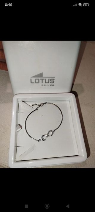 Pulsera Lotus Silver Infinito