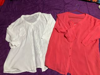 Lote 2 Camisas Mujer Talla Única