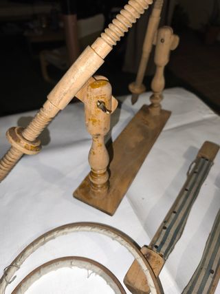 Bobinador de hilo Swift antiguo