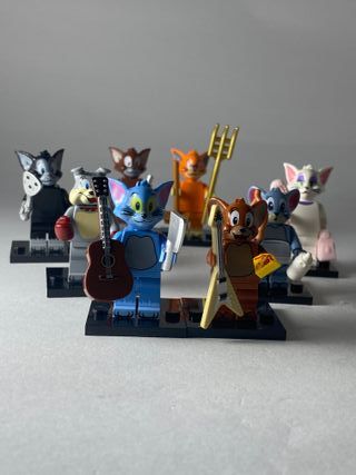 Tom and Jerry characters - Figurine Type Lego  