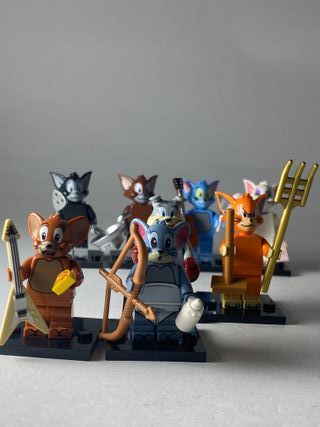 Tom and Jerry characters - Figurine Type Lego  