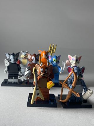 Tom and Jerry characters - Figurine Type Lego  