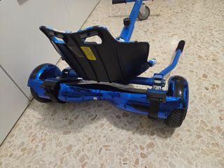 Hoverboard con asiento y luces LED