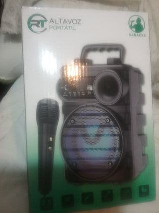 Altavoz Portátil RT Bluetooth 5.0 con Micrófono