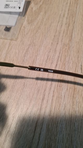 Gafas Tous Doradas y Negras