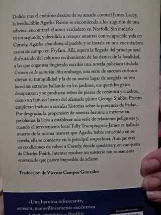 Agatha Raisin y el crimen de la mansión (Agatha...