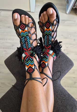 Sandalias Hippy Indias de Highli Preppy
