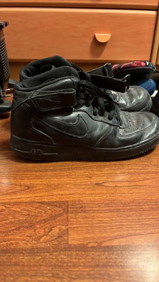 Nike Air Force 1 Mid Zapatillas Negras