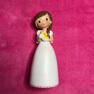 Muñeca Tarta Comunión Niña con Pajarito