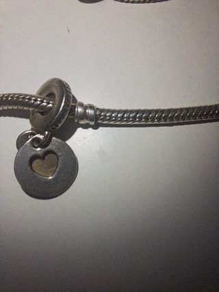 Pulsera Pandora Plata con Charms Corazón