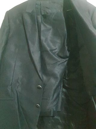 Traje de boda hombre negro