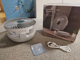 Mini Ventilador Plegable Multifunción