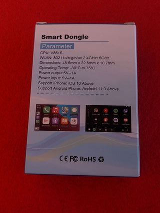 Dongle Inteligente Carplay Android Auto Inalámbric