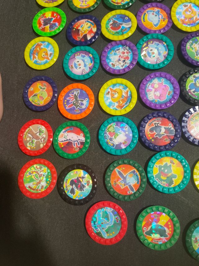 Lote Tazos Pokémon