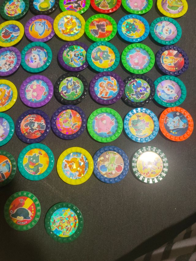 Lote Tazos Pokémon