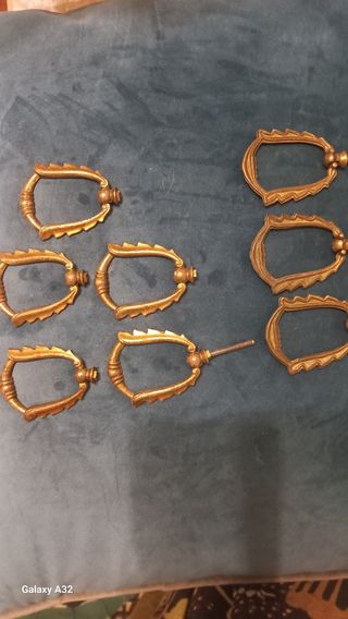Maniglie #vintage in ottone