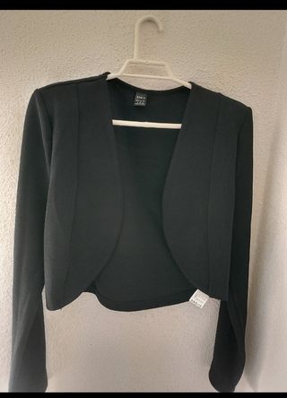 Elegante abrigo negro SHEIN