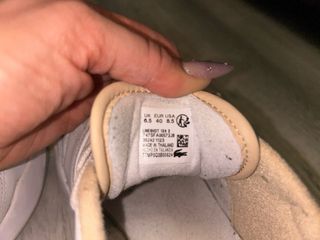 Zapatillas Lacoste Blancas y Beige Unisex 40