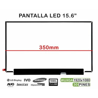Pantalla LED 15.6 30 pines 35cm